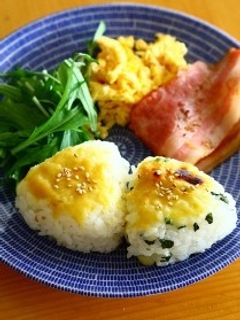 スマートチーズで味噌マヨ焼きおにぎり-レシピのメイン写真