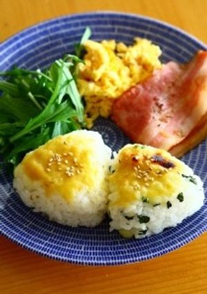 スマートチーズで味噌マヨ焼きおにぎり-レシピのメイン写真