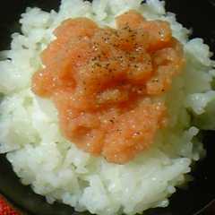 รูปของ 食べてみて♪ごはんに明太レモン!