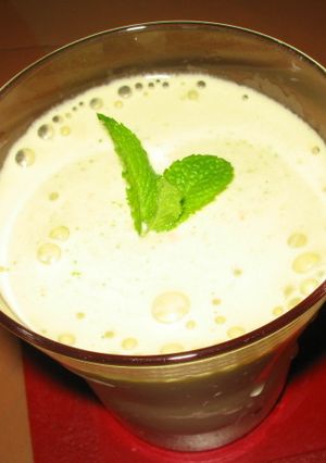 ヨーグルトで作る❤グリーンスムージー-レシピのメイン写真