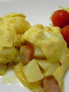 朝食に♫じゃがチー・オムレツ-レシピのメイン写真