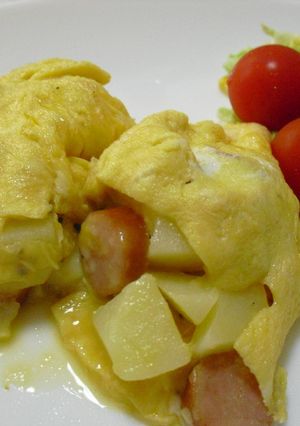 朝食に♫じゃがチー・オムレツ-レシピのメイン写真