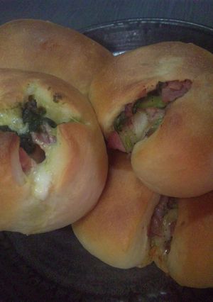 ペペロンチーノ味のパン-レシピのメイン写真
