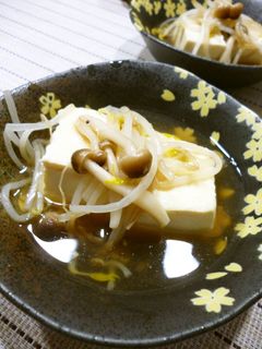 超ヘルシー*豆腐のきのこあんかけ♡-レシピのメイン写真