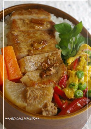 トンテキ弁当～やっぱり肉好きなあなたへ～-レシピのメイン写真