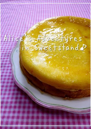 *しっとりふんわり❤スフレチーズケーキ♪-レシピのメイン写真