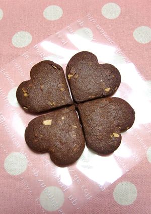 サクサクふわっ♡アーモンドココアクッキー-レシピのメイン写真
