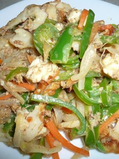 野菜と竹輪の☆チーズおかか醤油炒め-レシピのメイン写真