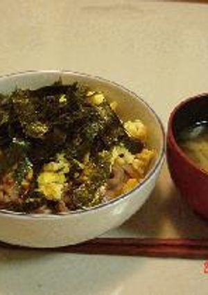 海苔丼!?-レシピのメイン写真