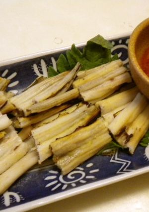 穴子の白焼き・梅だれ-レシピのメイン写真