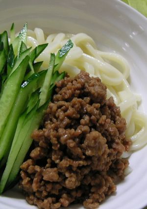 お手軽！肉味噌うどん-レシピのメイン写真