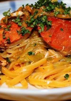 かにのスパゲッティ-レシピのメイン写真