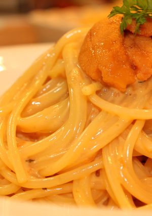 うにクリームスパゲッティ-レシピのメイン写真