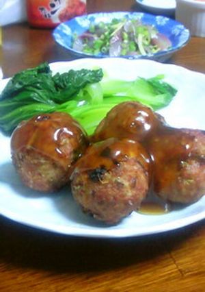 母の肉団子＆黒酢あん-レシピのメイン写真