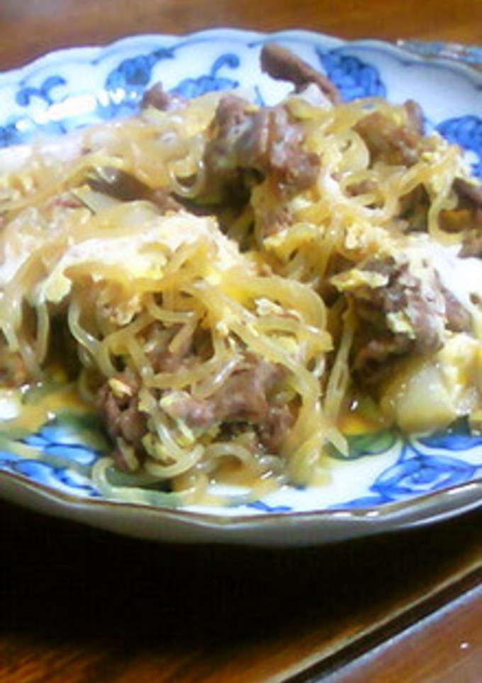 母のすき焼き風-レシピのメイン写真