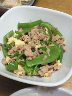 ピーマンとひき肉の簡単炒め♪-レシピのメイン写真