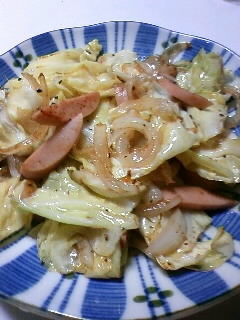 キャベツと魚ニソの炒め物-レシピのメイン写真