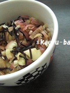 即席おつまみ☆ミョウガと塩昆布-レシピのメイン写真