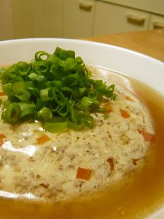 豆腐とひき肉のあんかけ-レシピのメイン写真