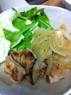 鶏肉と玉ねぎの粒マスタード煮☆甘旨味!-レシピのメイン写真