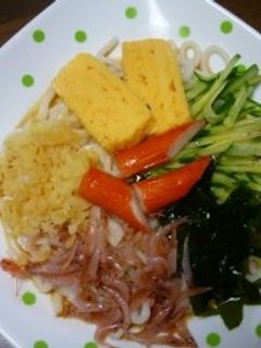 冷やし具だくさんうどん-レシピのメイン写真