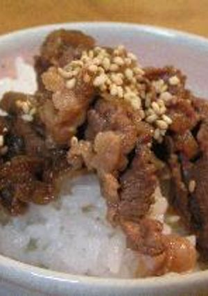 牛肉のしぐれ煮-レシピのメイン写真