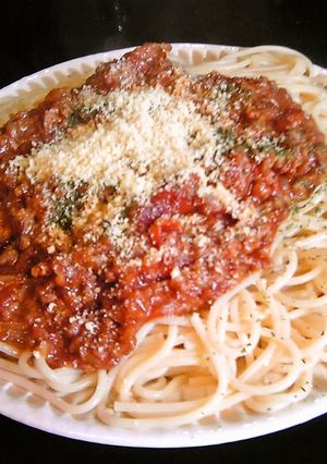 【簡単ヌーベルシノワ】中華式肉醤意大利麺-レシピのメイン写真