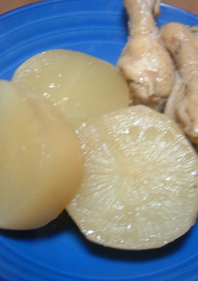 圧力鍋で大根と鶏手羽の煮物-レシピのメイン写真