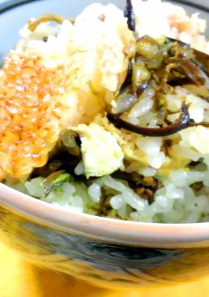 わらびの炊き込みご飯-レシピのメイン写真