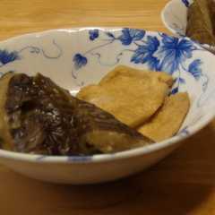 รูปของ ☆簡単☆　茄子とお揚げのたいたん