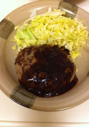 ひと工夫♪ エリンギ入りハンバーグ-レシピのメイン写真