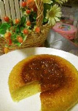 炊飯器で！2層になっちゃうプリンケーキ★-レシピのメイン写真