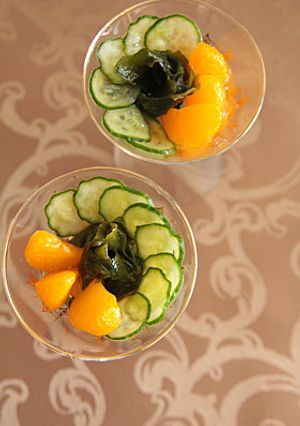 きゅうり・わかめ・みかんの酢のもの-レシピのメイン写真