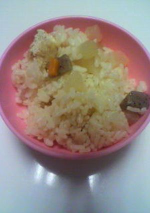 煮しめで炊き込みご飯-レシピのメイン写真