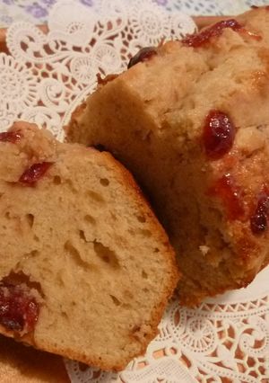 いちごとクランベリーのパウンドケーキ-レシピのメイン写真