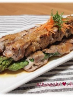 肉巻きアスパラ-レシピのメイン写真