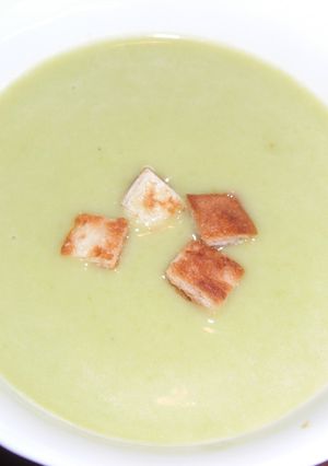 エンドウ豆のポタージュ-レシピのメイン写真