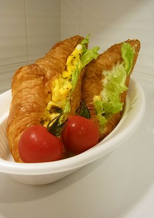 絶対美味しいでしょ！クロワッサンサンド-レシピのメイン写真
