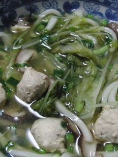 鶏団子うどん-レシピのメイン写真