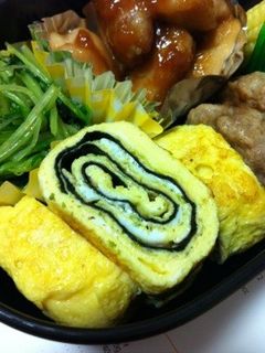 お弁当に!のりまき卵焼き-レシピのメイン写真