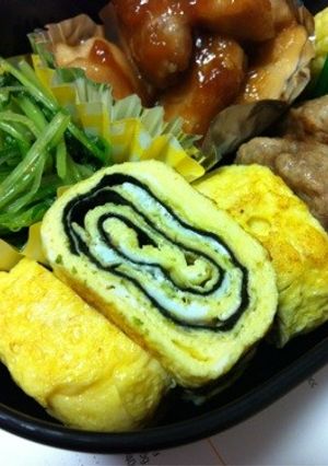 お弁当に！のりまき卵焼き-レシピのメイン写真