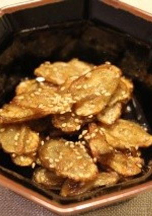 ご飯との相性抜群！絶品！ごぼうの甘辛炒め-レシピのメイン写真