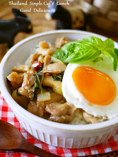 カフェ風ランチ✽アジアン・ガパオご飯-レシピのメイン写真