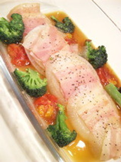 簡単♪レンジde新玉葱蒸し-レシピのメイン写真
