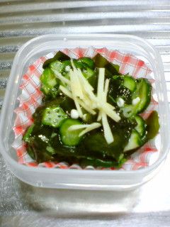 簡単☆おくらの酢の物-レシピのメイン写真