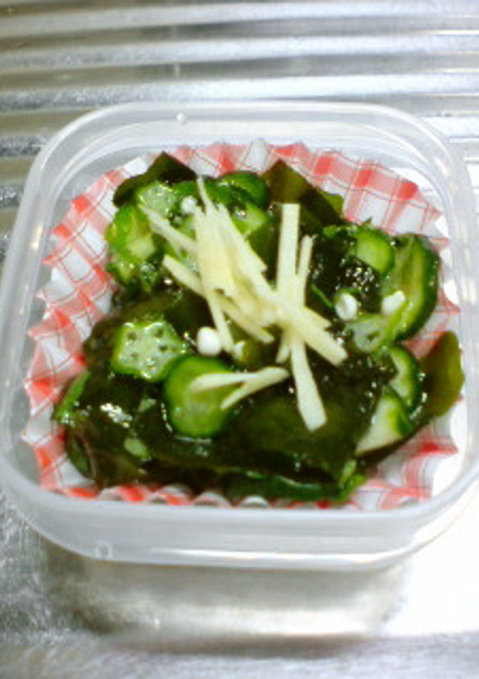 簡単☆おくらの酢の物-レシピのメイン写真