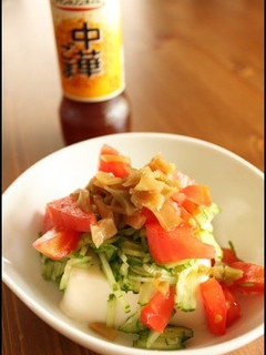 中華風冷奴-レシピのメイン写真