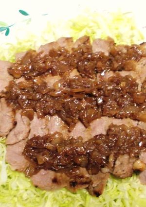 ローストビーフ仕立のシャリアピンステーキ-レシピのメイン写真