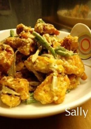 Sally's揚げ鶏マヨの熟味酢和え-レシピのメイン写真
