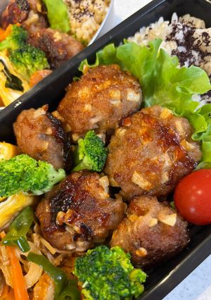 春のお弁当に！たけのこバーグ-レシピのメイン写真